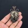 Dalmation Jasper Pendant, Handmade Gemstone Jewelry, 999 Copper Wire Wrapped Pendant Jewelry, Brand New Pendant Gifts For Mom