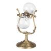 Hourglass Timer 30 Minutes Sand Clock Timer Vintage Metal Sand Watch Antique Glass Sandglass with White Sand Decorative Hour