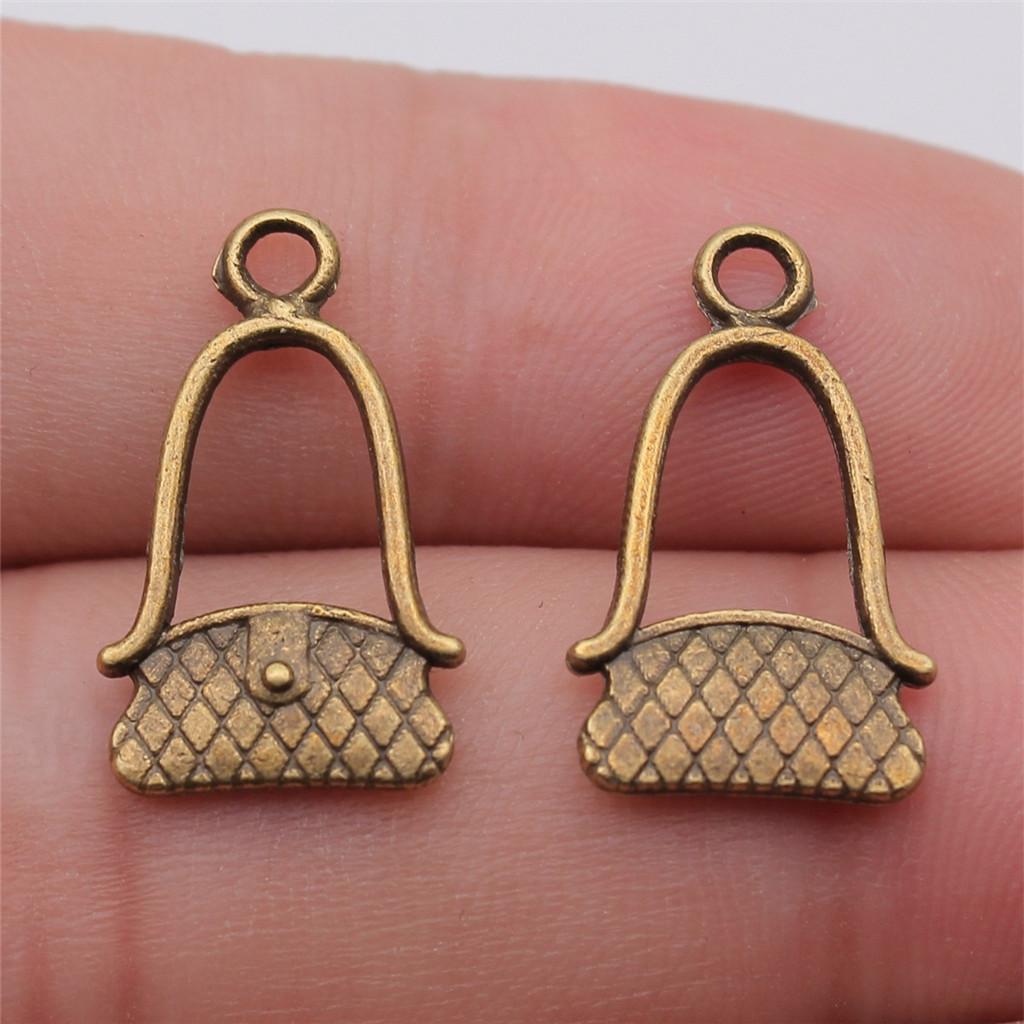 Charms Clothes Hanger Pendants Minimalist Jewelry Components QC031