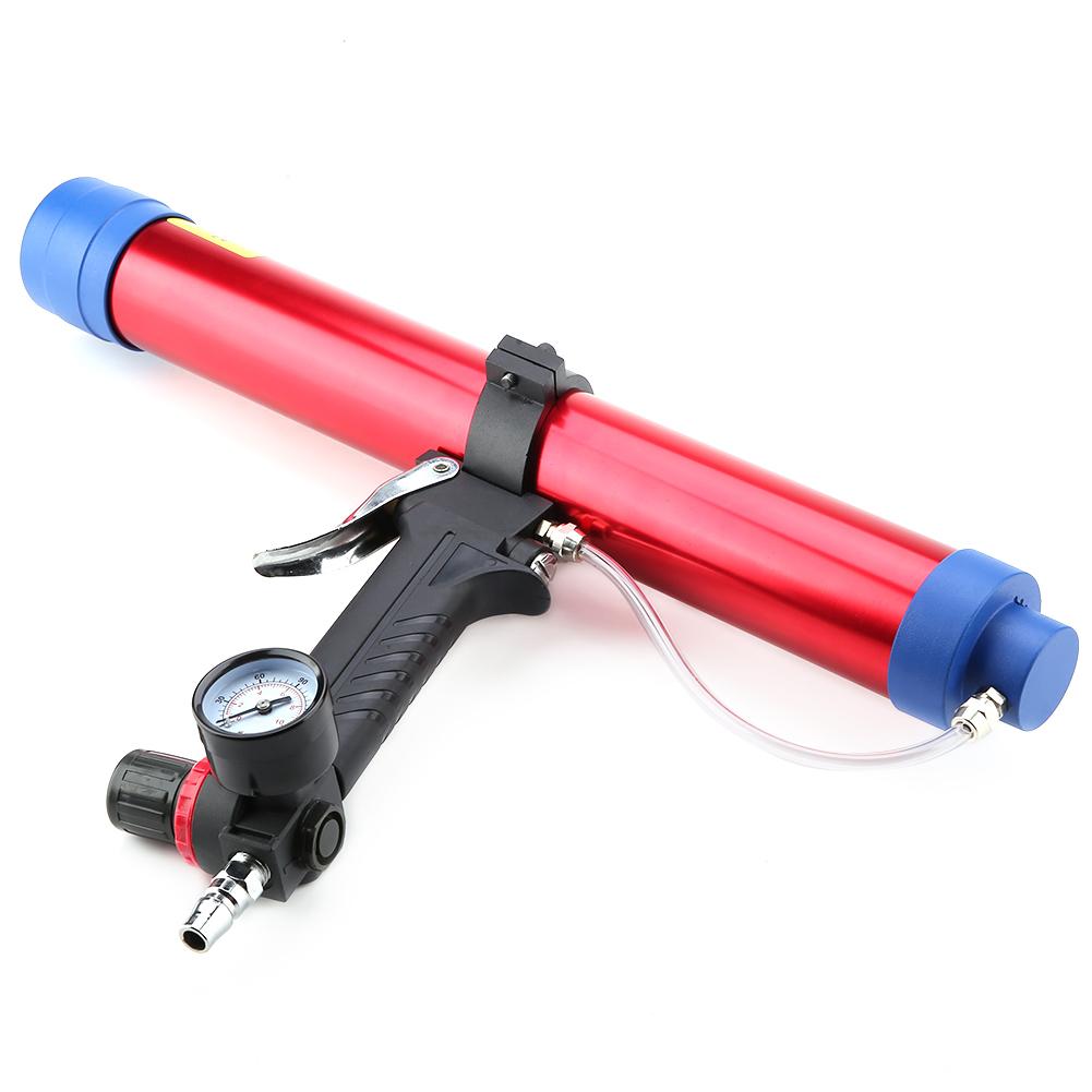 Pneumatic Glass Glue Sealant Caulk Gun Cartridge Air Gun 300~600ML