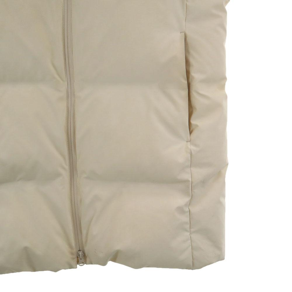 Uniqlo Seamless Down Coat XL Ivory Women Used