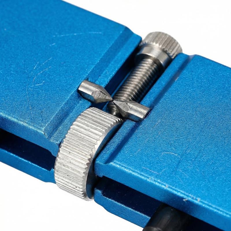 43-teiliges Uhrenreparaturset: Rückabdeckungspresse & Werkzeug zum Batteriewechsel