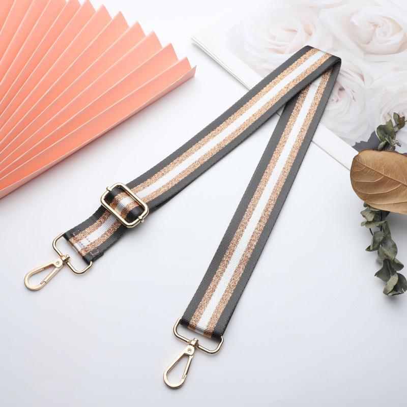 Wide Adjustable Canvas Shoulder Bag Strap - 3.8cm, DIY Accessory, Free Shipping