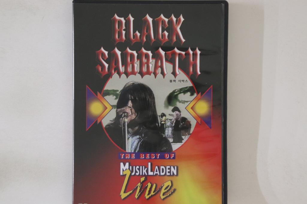 DVD BLACK SABBATH - Best Of Musikladen Live FDVD810 NOT ON LABEL 2002 South Kore Rock Used