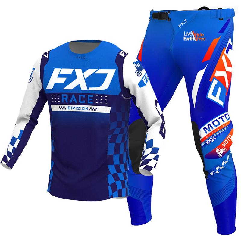 JAUNS 2025 FXJ melns enduro motokrosa