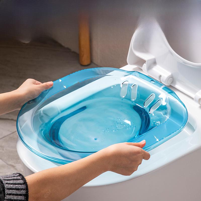 Hygienická vana pro intimní hygienu: Ideální pro ženy i muže, úleva od hemoroidů a poporodní použití bez nutnosti dřepování.