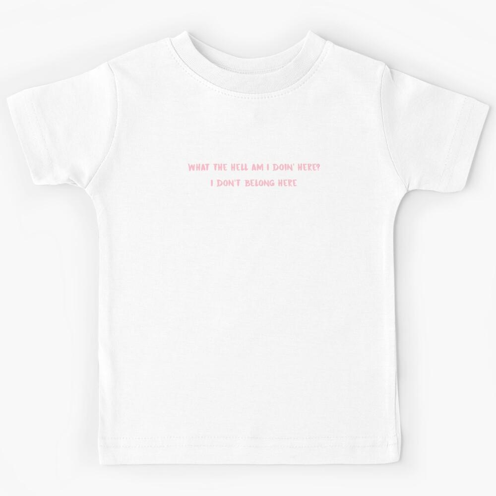 creepy pink Kids T-Shirt 100