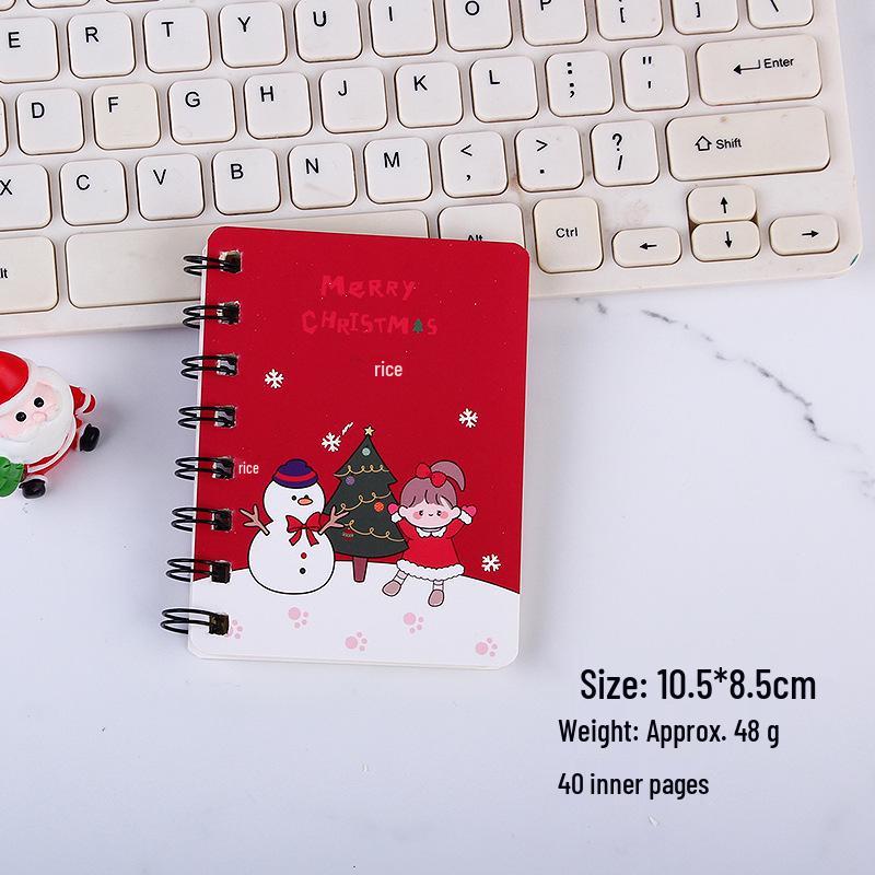 A7 Spiral Notebook - Pocket-Sized Student Memo & Diary, Christmas Gift Idea