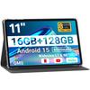 Android 15 90Hz Refresh 8000mAh IPS Large Widevine Japanese Instruction Manual Gray 11-inch Tablet, Rate, 16GB+128GB+1TB Expansion, Wi-Fi Model,
