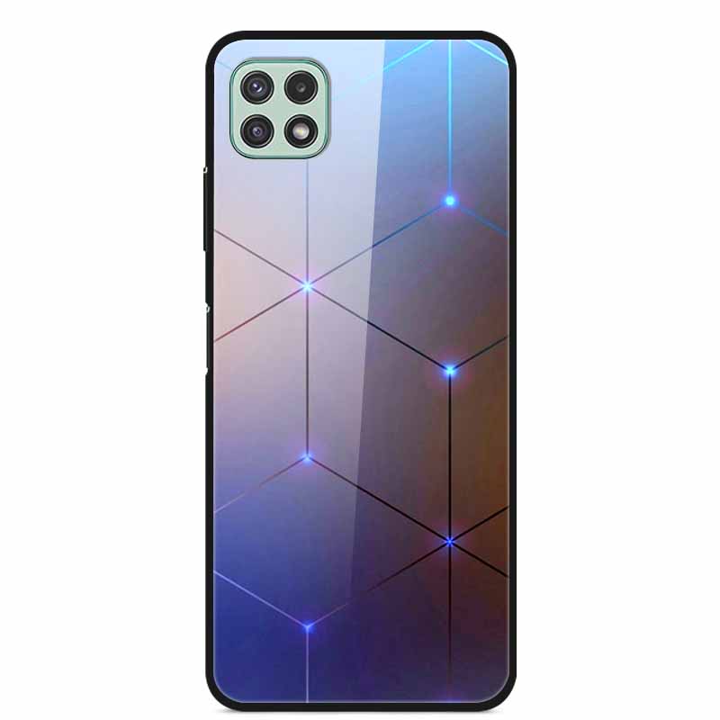 For Samsung Galaxy Wide5 Case Tempered Glass Hard PC Phone Back Cover for Galaxy Wide 5 Bumpers Cases Shell Coque 6.6'' SM-E426S