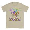 Mardi Gras  Jester Unisexs T Shirt  Funny Tees Short Sleeve O Neck TShirts Cotton Classic Tops