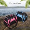 Trasportino Portatile Pieghevole per Cani e Gatti a 4 Colori con Rete Traspirante Gabbia da Viaggio Borsa Tote a Tracolla