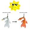 NEW 1/2PCS Cute Magic Color-Changing Roast Duck Car Charm Pendant Uv Temperature-Sensing Color Change Creative Diy Ornament