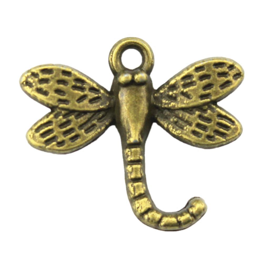 Dragonfly Charms Vintage Alloy Pendants For Insect Themed Handmade Jewelry Supplies