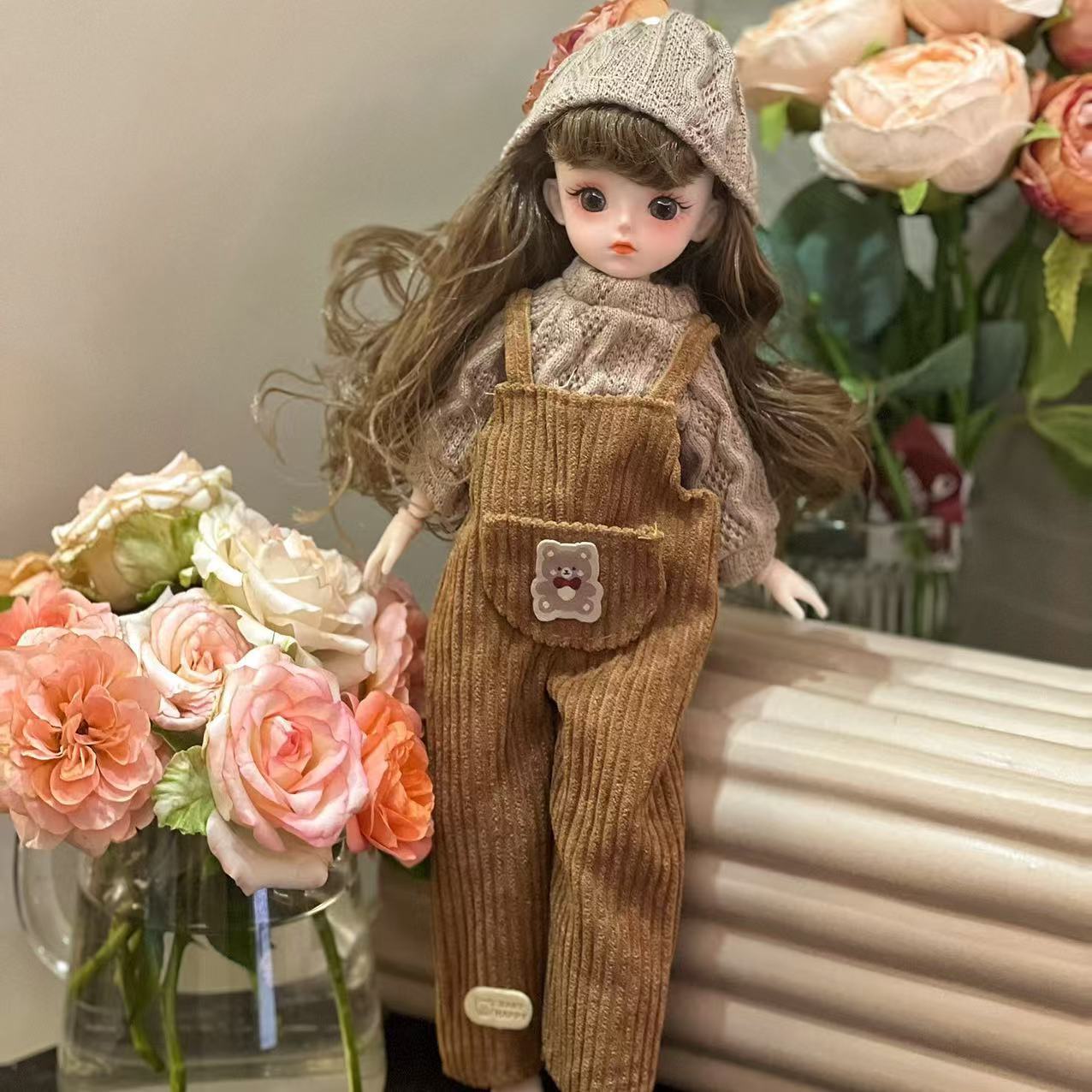 

Кукла в лесном стиле высокой ценности 30 см, набор кукольной одежды, кукла-одиночка для девочки, кукла-принцесса, игрушка 30cm