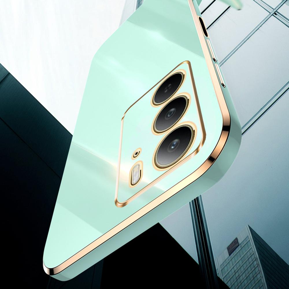 XINLI For Realme C75 4G Case Ring Kickstand Electroplating TPU Phone Cover