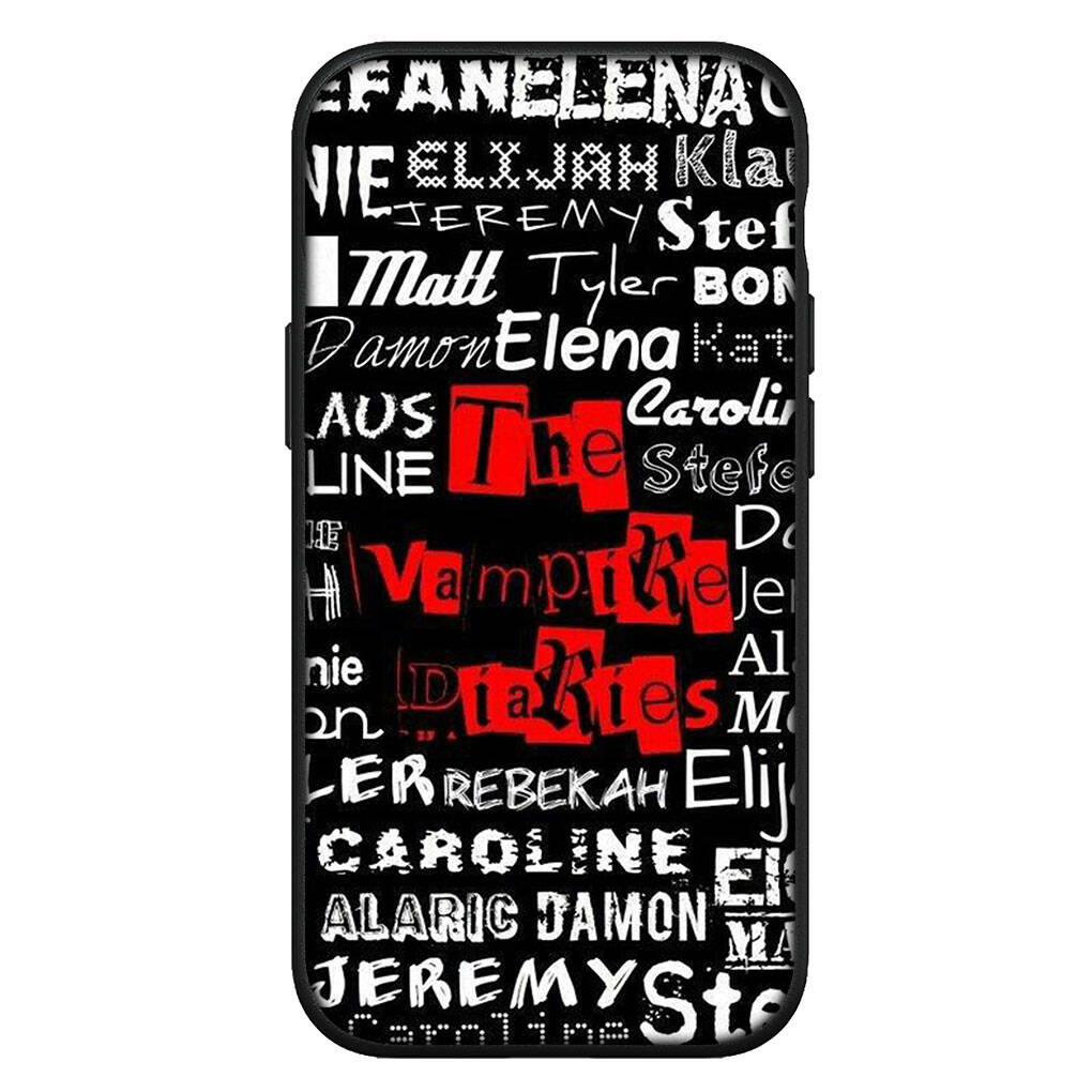 Cover for iPhone 17 16 15 Xiaomi Poco Redmi Note 14 13 12 11 Pro Max 9 16e Samsung Galaxy S25 S24 S23 OPPO Huawei the Vampire Diaries Phone Case