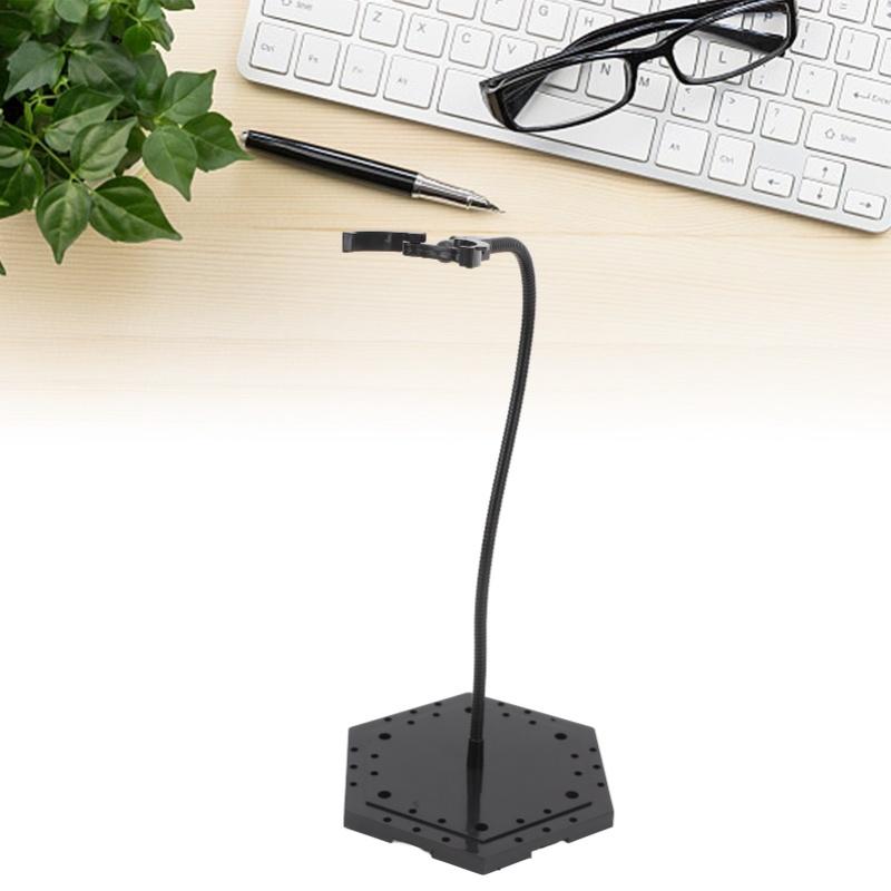 Action Figure Stand ABS Stainless Steel Stable Action Figure Display Holder For 6inch Doll Black