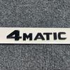 Logo 3D Cromato Nero 4Matic Lettere Stemmi per Bagagliaio Auto per GLC 250 GLK 220 ML 320 4matic Emblema Adesivo Accessori