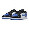 Air Jordan 1 Low GS Alternate Royal Toe Sneakers da Bambino Blu Bianco Blu Reale 553560-140