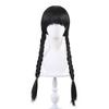Adams Family Halloween Wednesday Adams Black Dress Costume