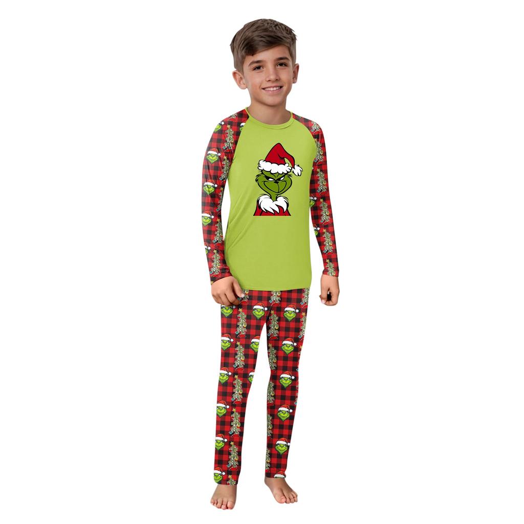 Passende Familiensets mit Weihnachtsmotiven, Langarmshirts und Hosen