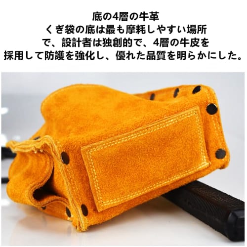 Zerodis Tool Waist Pouch, Multifunctional Pocket with 4 Layers and Dividers, Detachable, Compact, Breathable, Oil-Resistant, and Abrasion-Resistant fo