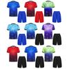 Sportkledingset voor kinderen, sportshirt met korte mouwen en shorts, losvallend sportpak, trainingspak, fitnesssportkleding