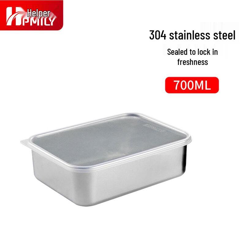HPMILY 304 Stainless Steel Freezer Safe Food Storage Container