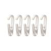 Space Saving Hook Clip For Bathroom Hanging Kitchen Utensils Towels Clothes Multi Purpose Home Storage Accessories Organizer