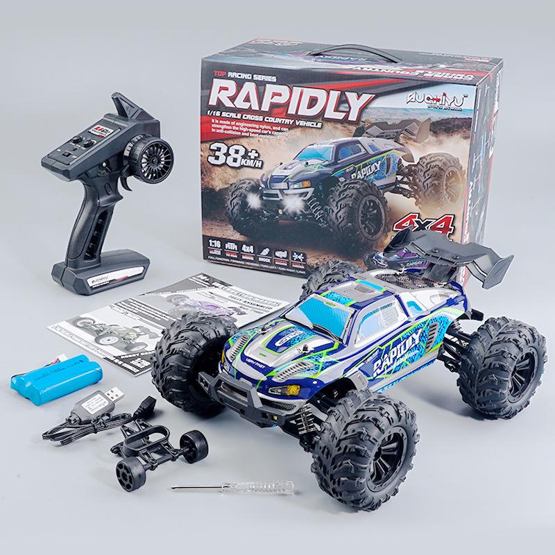 High-Speed Remote Control 4WD Off-Road Racing Car - Full-Scale Bigfoot Simulation Toy for Boys