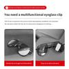 For Jeep Car Interior Portable Glasses Box Auto Sunglasses Clip For Jeep Grand Cherokee Wrangler JK Gladiator Compass Renegad