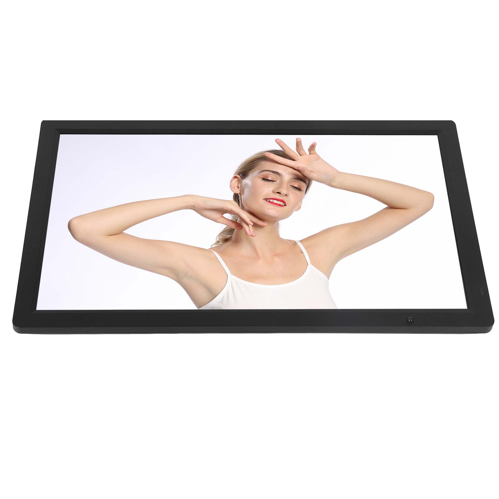 

32-дюймовая цифровая фоторамка 1920x1080P HD IPS экран электронная фоторамка поддержка датчика движения EU Plug