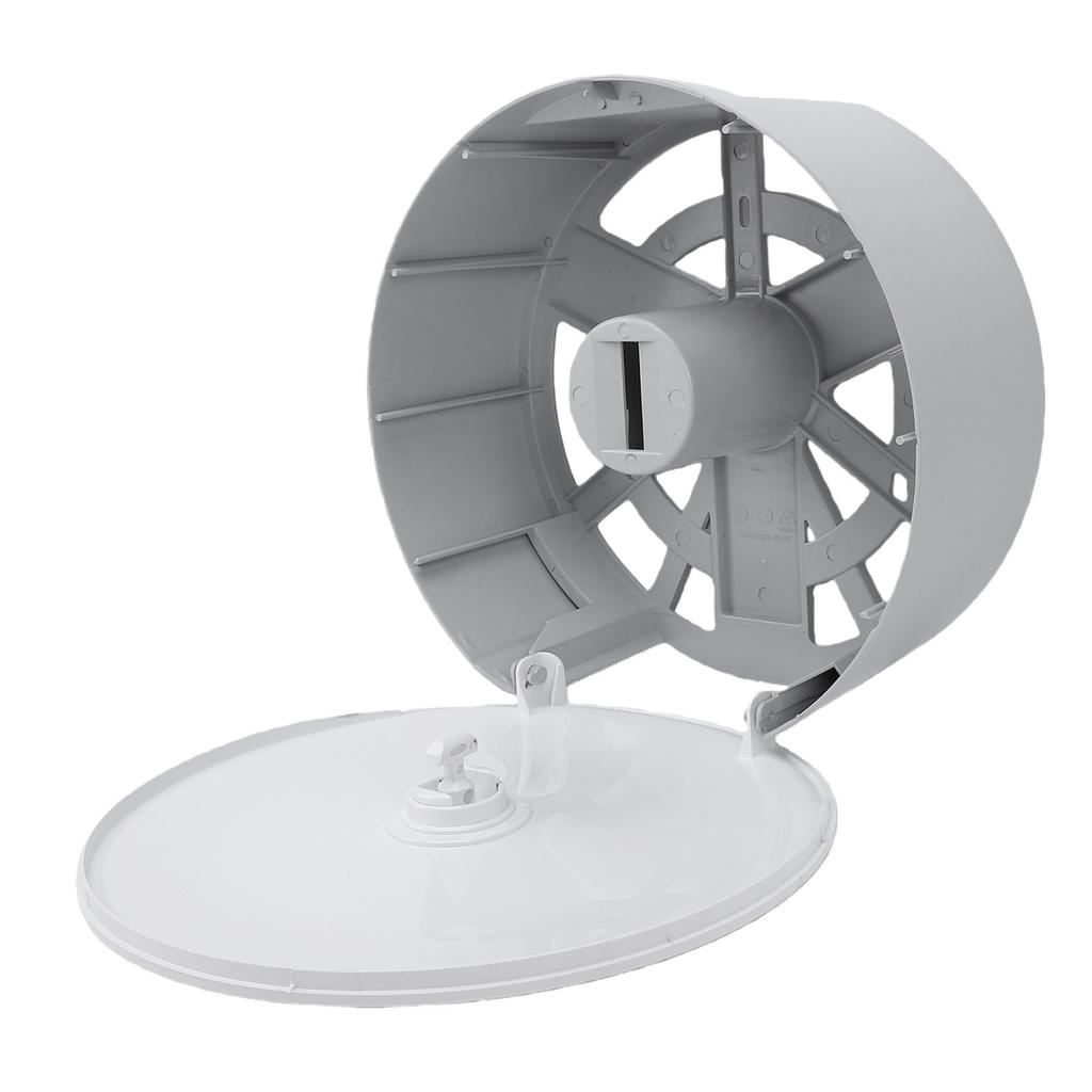 Wall Mounted Paper Towel Dispenser White Lockable Adhesive Roll Toilet Paper Dispenser for Hotel Home