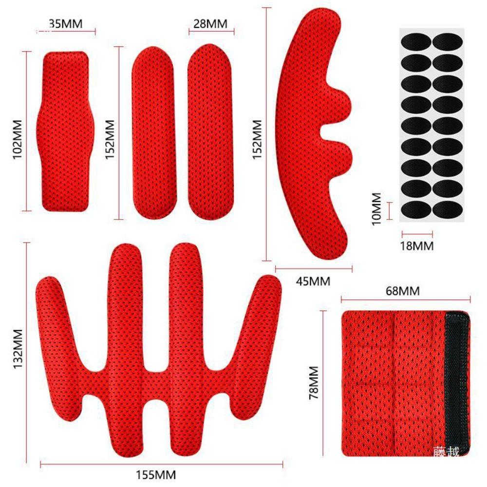Quick-drying Helmet Inner Padding for 1 Set for Modifications Helmets/Motorcycle/Bicycle