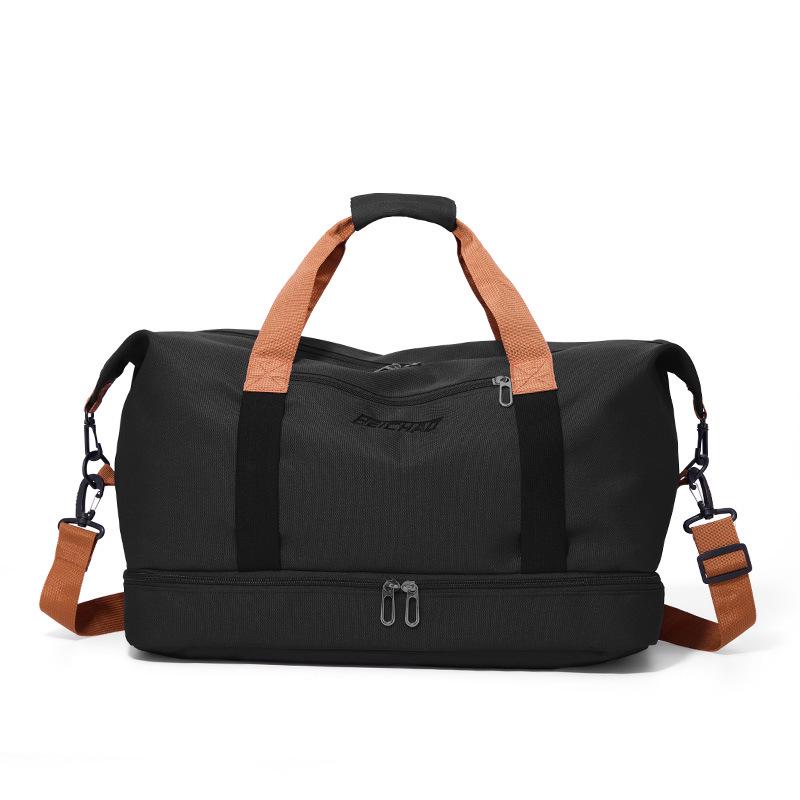 Lekka torba sportowa i podróżna w stylu koreańskim z separacją na mokre/suche