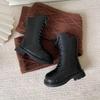 British Style Autumn/Winter Toddler Girls' Long Boots - Soft Sole, High Tube, Princess Design, Ages 1-3