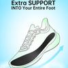 Carbon Fiber Insole For Men Running Sports Foot Insert Breathable Shoes Pads Female Sport Shoe-Pad Orthotic Shoe Sneaker Insoles