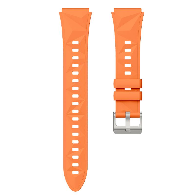 Original Style Monochrome Silicone Watch Strap 18mm for Huawei Watch GT 5, Women's 41mm