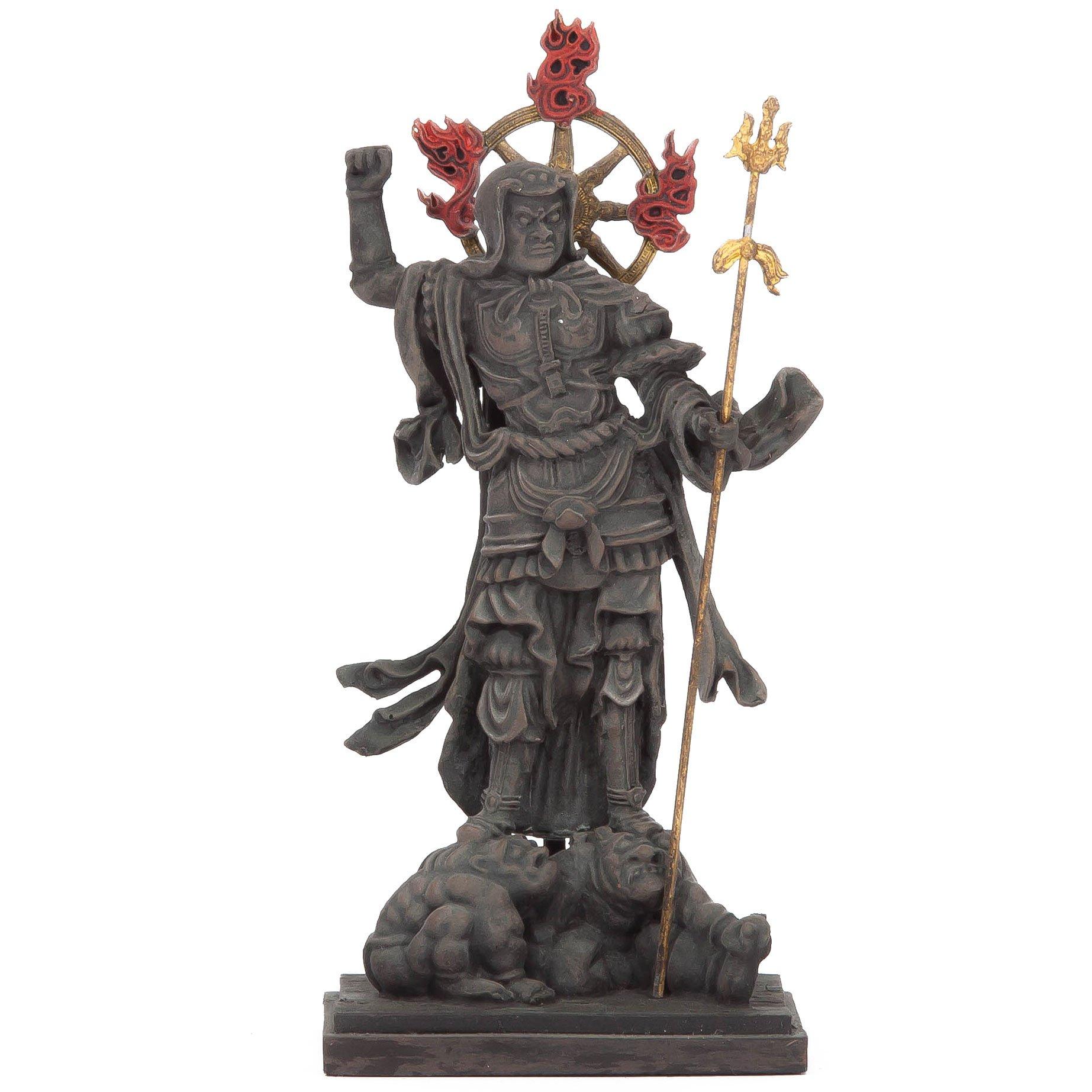 

[Officially Supervised by Toji Temple] Miniature Buddha Statue of Komokuten (Kukai) [21-Piece 3D Mandala, Commemorating the 1200th Anniversary of the