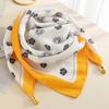 Women's Magnetic Buckle Cotton Scarf - Stylish, Lightweight, Comfortable Neck Protection