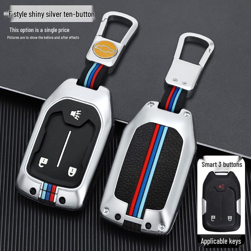 GMC Key Case: High-End Protective Shell for Yukon & Sierra - Stylish Car Accessory for Men & Women