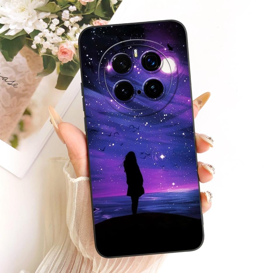 Für Honor Magic 7 Pro 5G Hülle PTP-AN10 Niedliche Katze Ente Cartoon Hülle Weiches TPU Mattes Handyhülle Für Honor Magic 7 Magic7 Pro Fundas