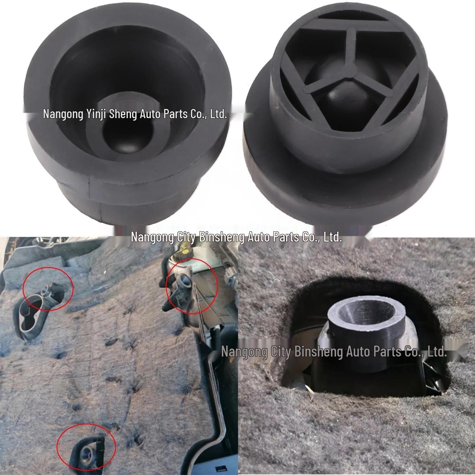 Резиновая прокладка-буфер защиты от брызг двигателя для Ford Focus/Mondeo (Часть №. 1555641, 7M5Q-6D277-A) 97465465