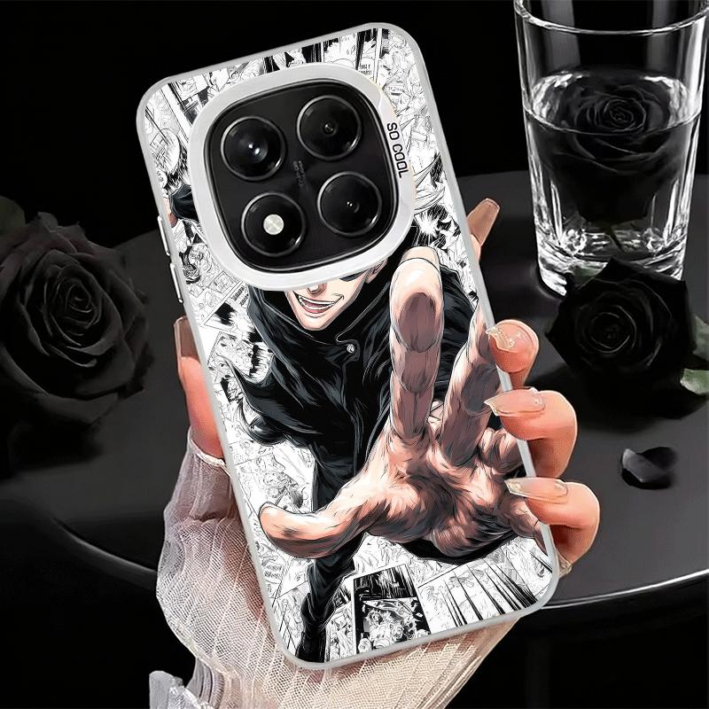 Anime Gojo Satoru JUJUSU Soft Phone Case for Xiaomi Redmi Note 13 14 15 Pro Plus 12S 12 11S 11 11T 10S 10 Shockproof Cover Back
