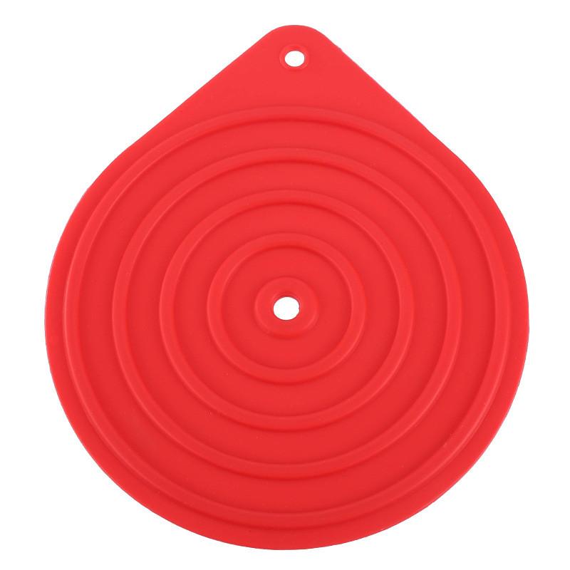 Silicone Heat Resistant Coaster Set For Kitchen And Dining Room Use