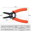 Universal Electrician Wire Strippers and Crimping Pliers, Multifunctional Tool for Wiring and Cable Cutting