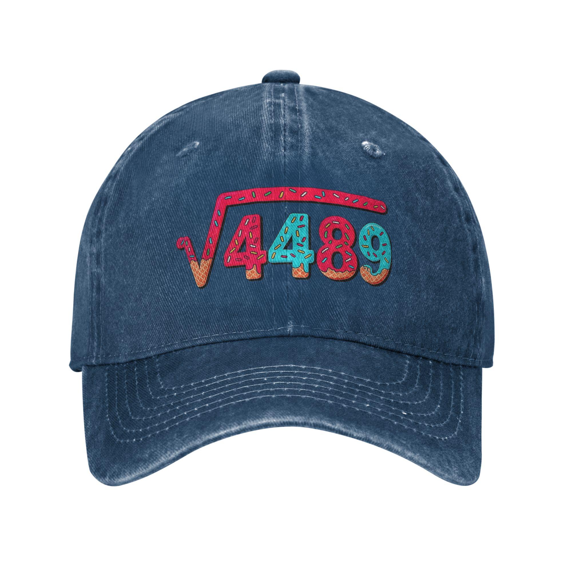 

67 Ice Cream Drip Meme Square Root 4489 Slang Math Teacher Baseball Cap Stylish Hip Hop Hats Summer Men Kpop Rock Baseball Caps One Size