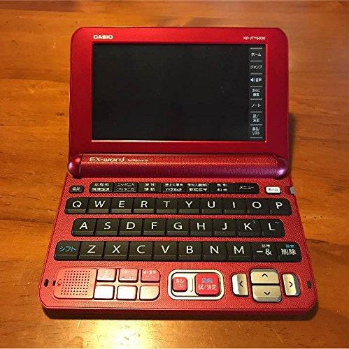 Casio Electronic Dictionary EX-word XD-JTY6030 (Rouge Red)