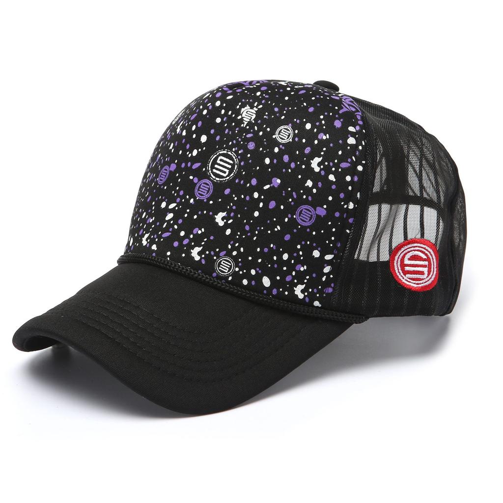 Fashion Mesh Baseball Caps for Men Women Spring Summer Cartoon Printed Snapback Hat Female and Male Sunshade Hat Bonnets Gorra